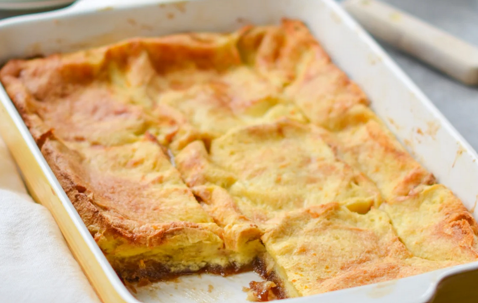 Drunken Caramel French Toast Casserole
