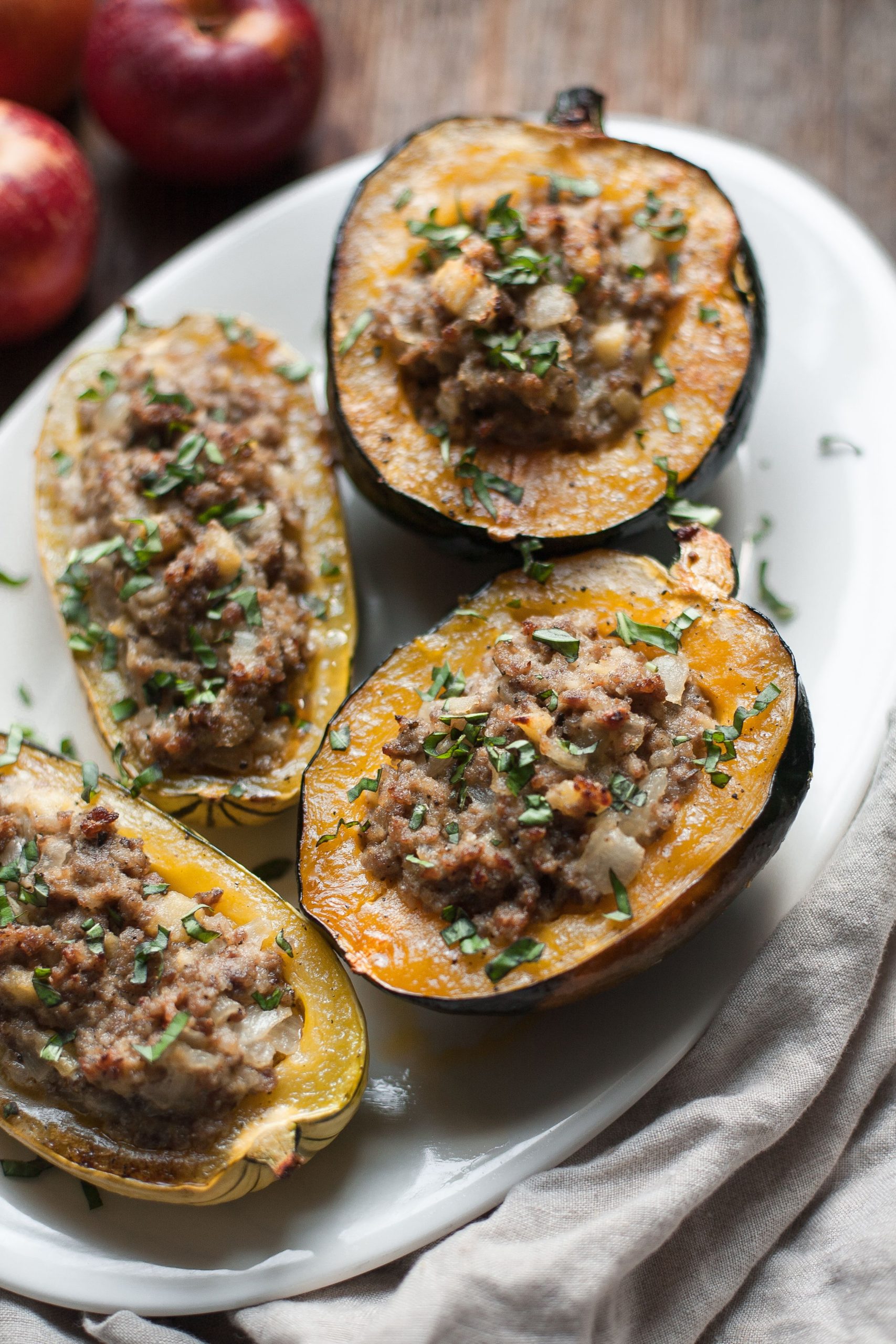 Baked Stuffed Squash